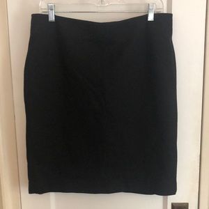 Talbots Petite Black Pencil Skirt, Size 12P